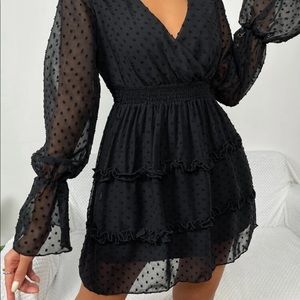 Sheer Polka Dot Dress